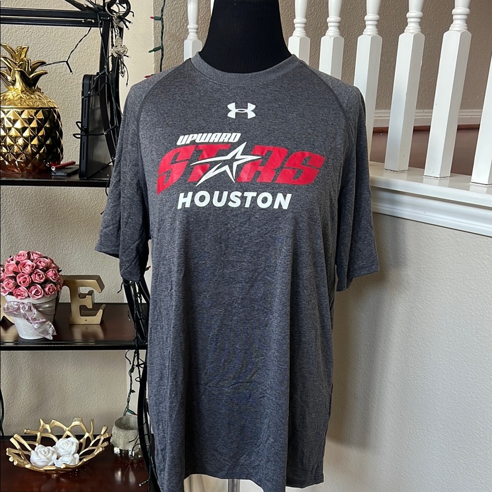 Under Armour Gray Houston Graphic Men's Shirt